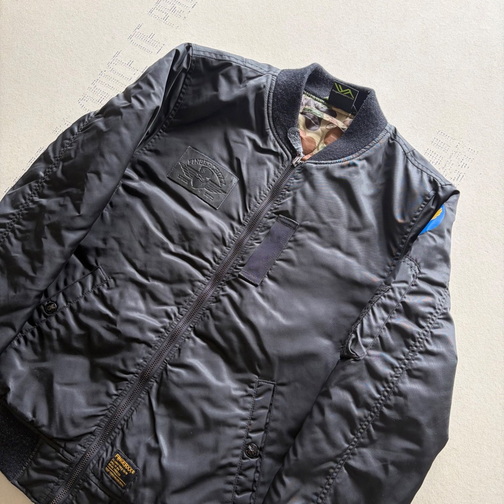 Y2K Fingercroxx Bomber Jacket